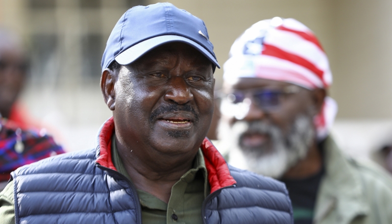 L'opposant kényan Raila Odinga, le 2 mai 2023.
