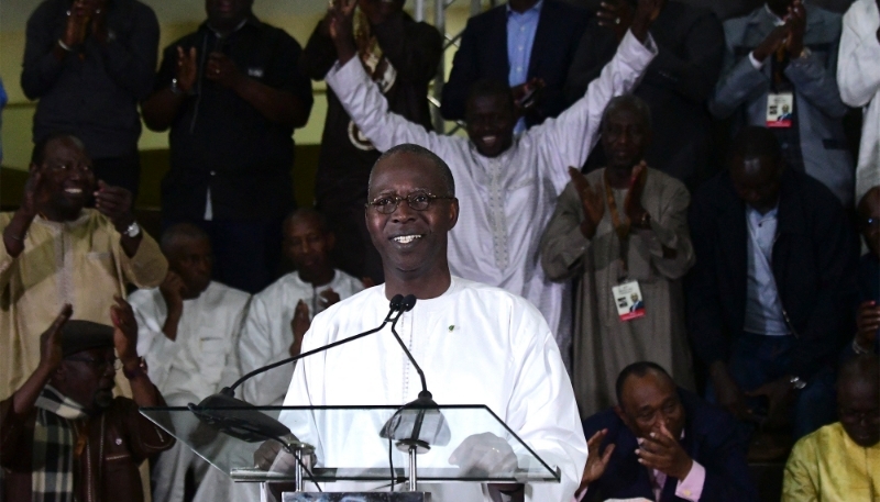 L'ancien premier ministre Mahammed Dionne le 25 février 2019 à Dakar.