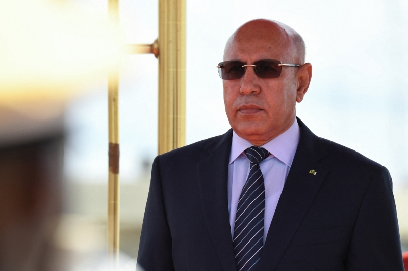 Le président mauritanien Mohamed Ould Ghazouani le 13 septembre 2019.