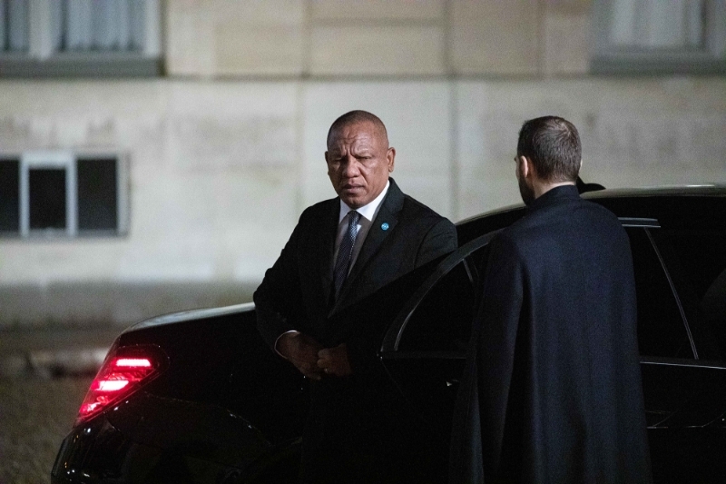 Le premier ministre malgache Christian Ntsay, à l'Elysée à Paris, le 11 novembre 2019.