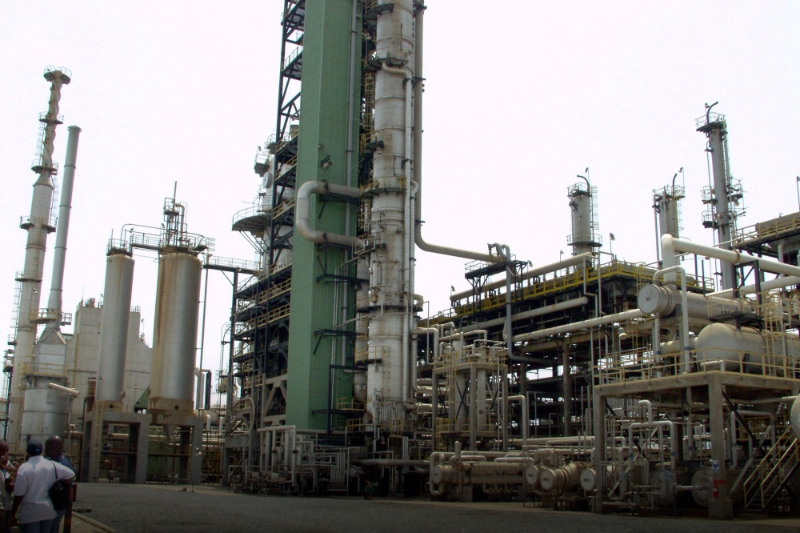 La raffinerie de Tema, près de la capitale ghanéenne Accra.