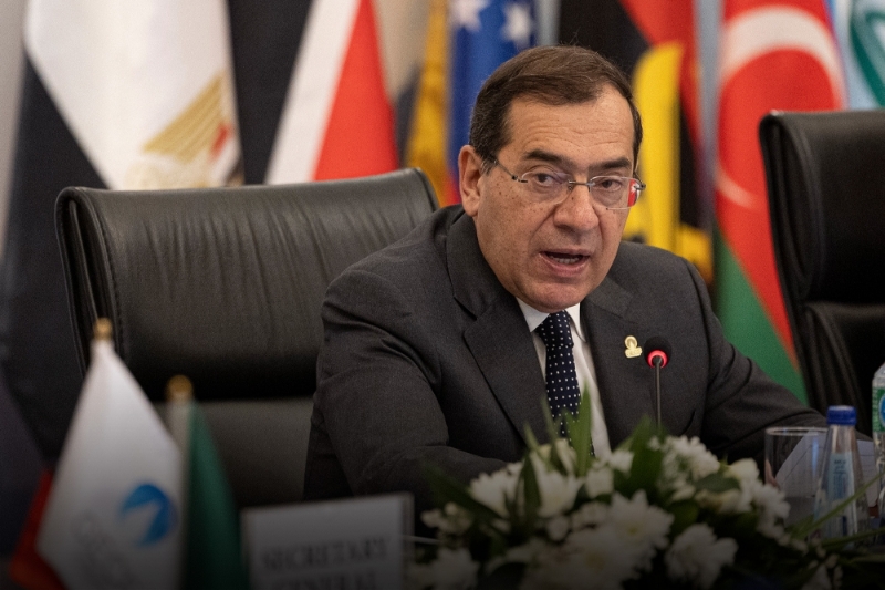 Le ministre égyptien du pétrole et des ressources minières, Tarek el-Molla, au Caire, le 25 octobre 2022.