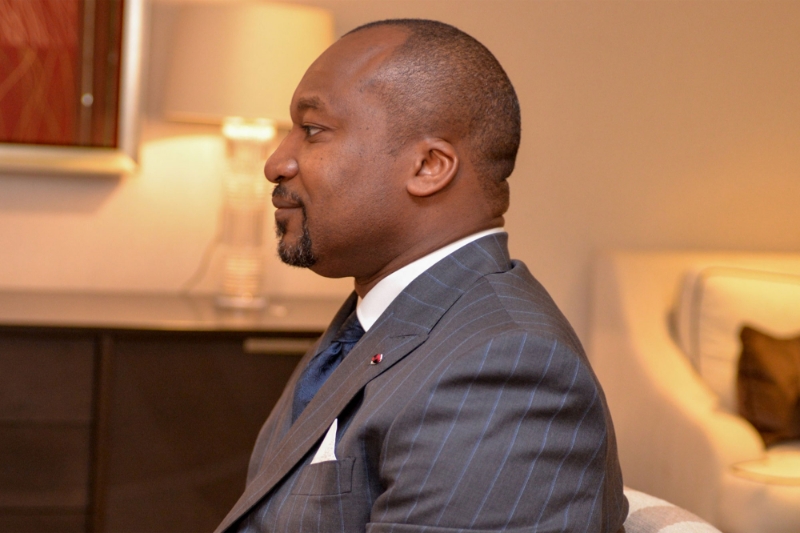 Le ministre de la coopération internationale Denis Christel Sassou Nguesso.