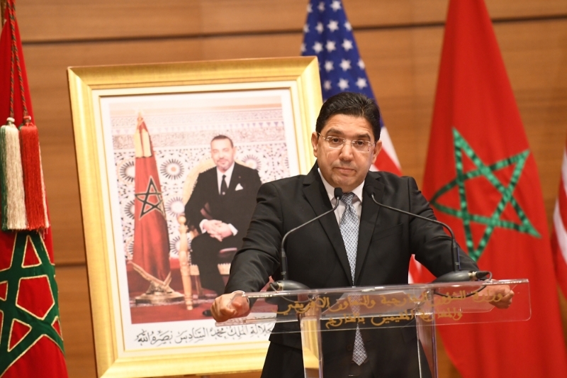 Le ministre des affaires étrangères marocain, Nasser Bourita.
