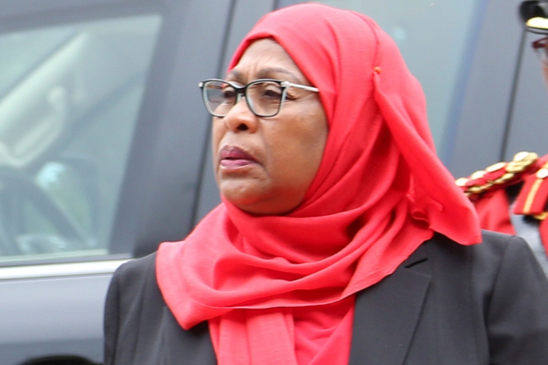 La nouvelle présidente de Tanzanie Samia Suluhu Hassan.