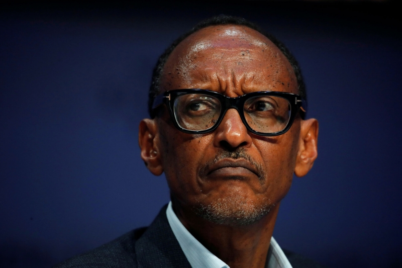 Le président du Rwanda Paul Kagame.