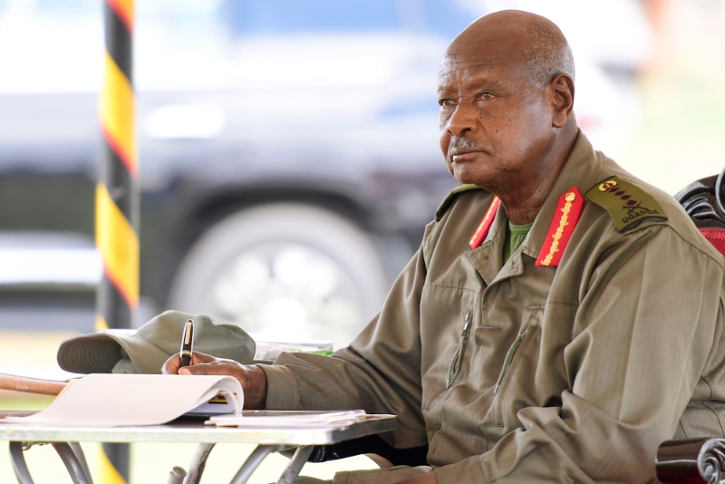 Le président ougandais Yoweri Museveni.