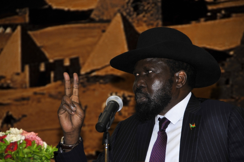 Salva Kiir, président du Soudan du Sud.