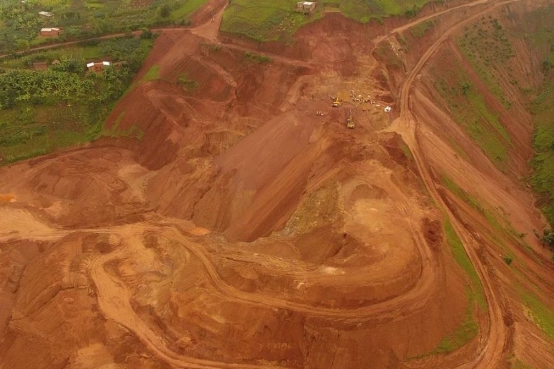 La mine de Gakara, au Burundi.