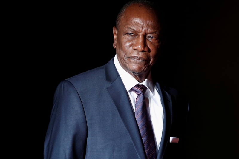 Le président guinéen Alpha Condé.