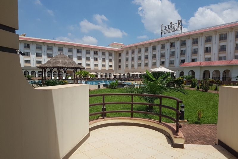 L'hôtel Ledger Plaza de Bangui.
