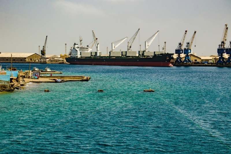 Port-Soudan est actuellement le seul port international du Soudan.