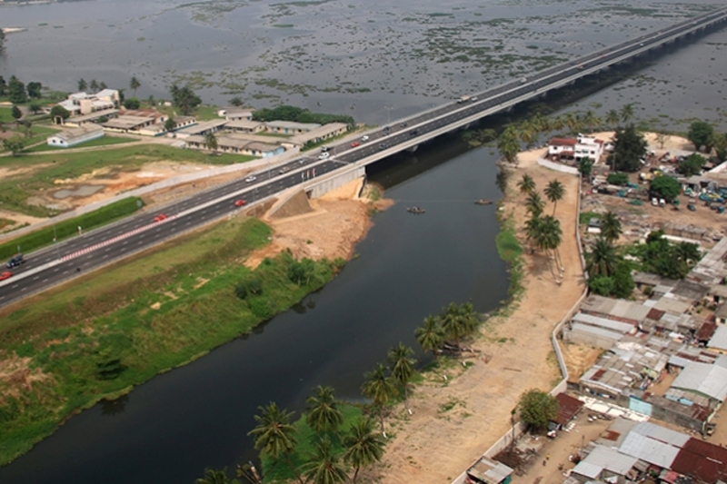 Le pont Henri-Konan-Bédié, à Abidjan.