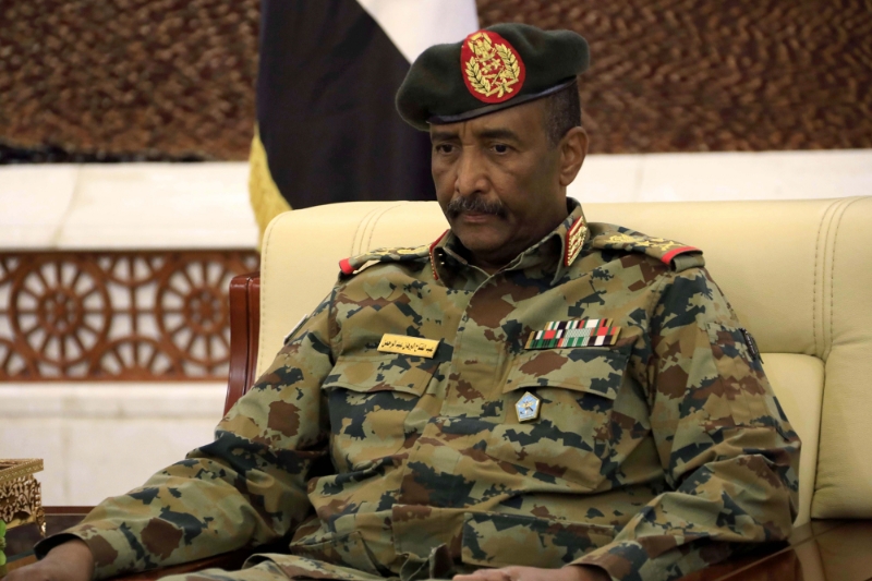 Le général Abdel Fattah al-Burhan en 2019.