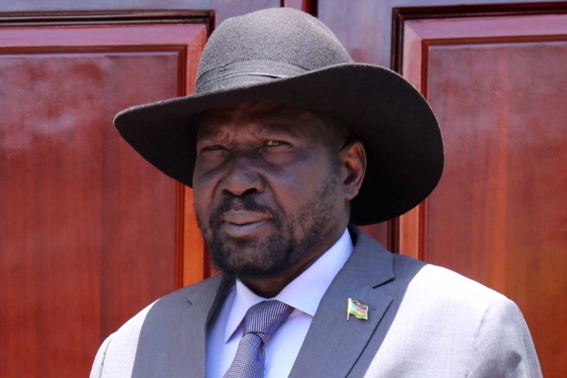 Le président du Soudan du Sud Salva Kiir.