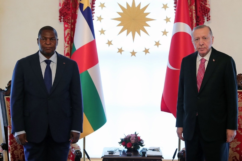 Faustin Archange Touadéra et Recep Tayyip Erdogan, lors du sommet Turquie-Afrique du 18 décembre dernier.