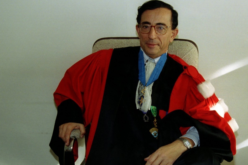 Charles Debbasch en 1994, alors doyen de la Faculté de droit d'Aix-en-Provence.
