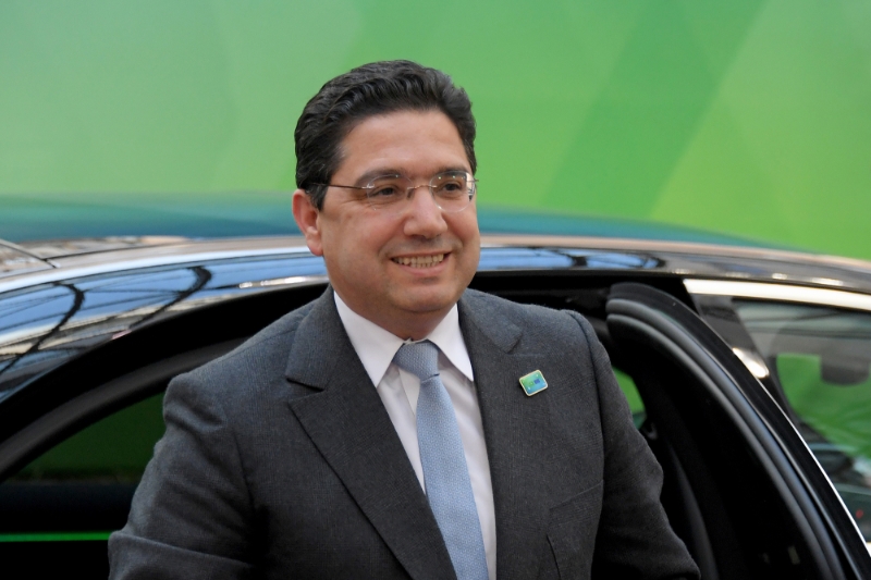 Le ministre marocain des affaires étrangères Nasser Bourita.