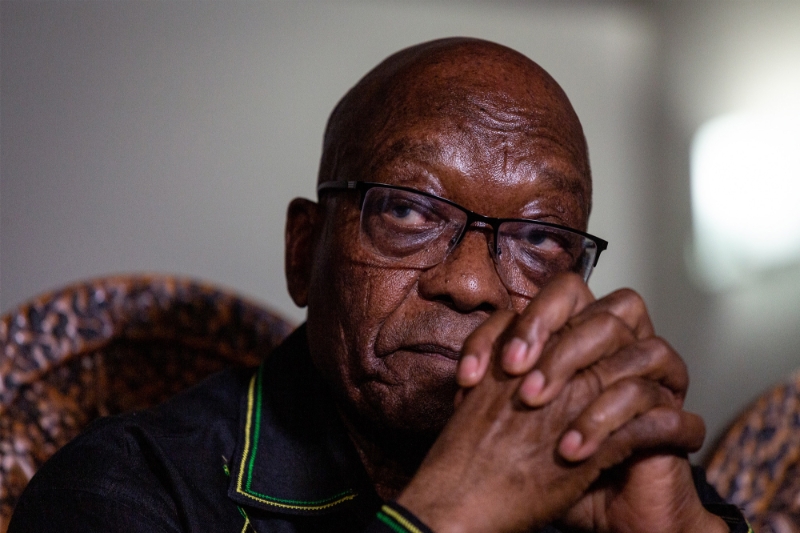 L'ancien chef de l'Etat sud-africain Jacob Zuma.