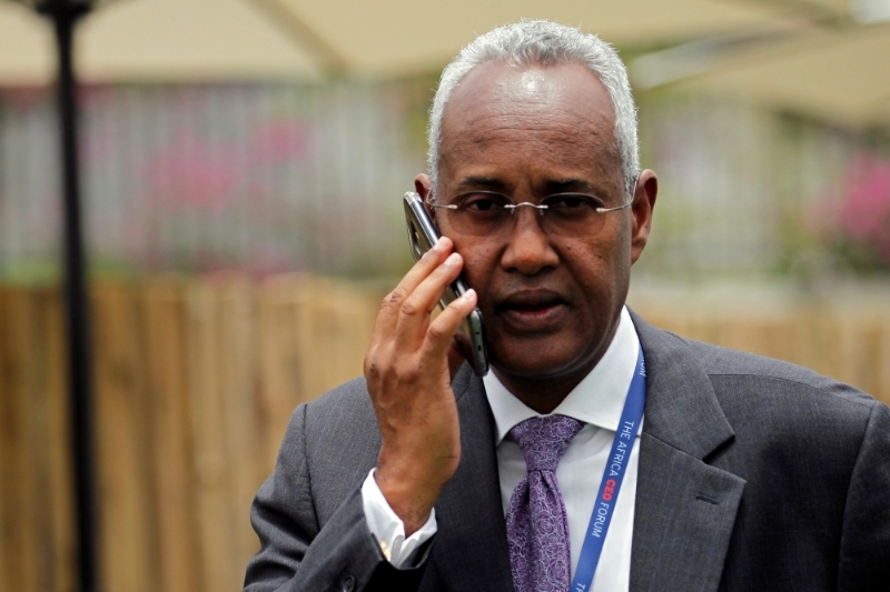 Le directeur de l'Autorité des ports et des zones franches de Djibouti, Aboubaker Omar Hadi.