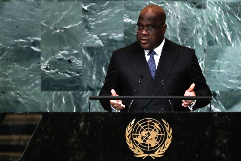 Le président congolais Félix Tshisekedi, lors de l'assemblée générale des Nations unies, le 20 septembre 2022.