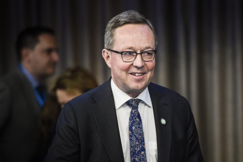 Le ministre finlandais de l'économie Mika Lintilä, à Helsinkin, le 13 septembre 2019.