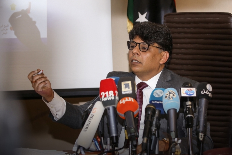 Le procureur Siddiq al-Sour, à Tripoli, le 14 mars 2018.