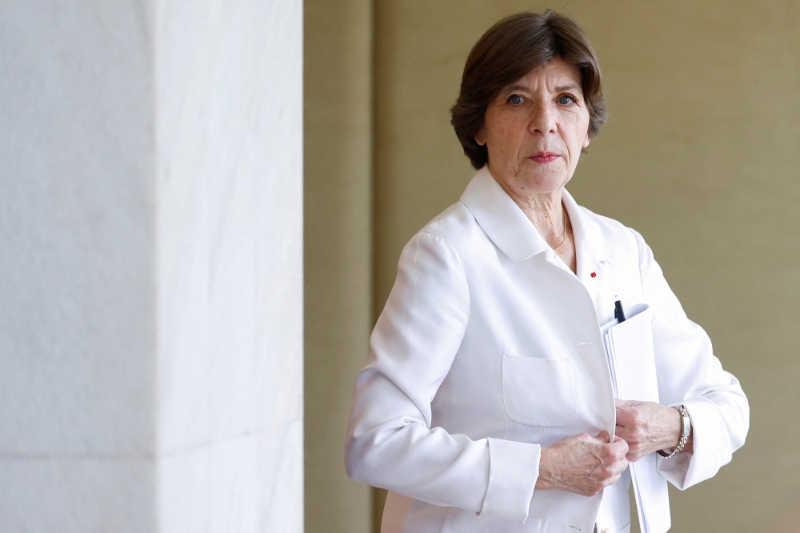 La ministre française des affaires étrangères, Catherine Colonna, au Brésil, le 8 février 2023.