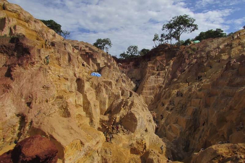 La mine d'or de Ndassima, en Centrafrique.