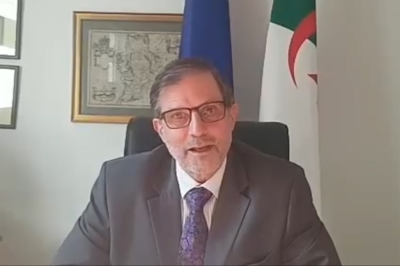 L'ambassadeur de l'Union européenne en Algérie John O'Rourke.