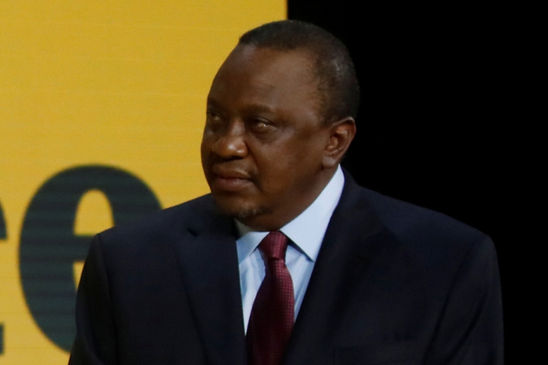 Le président kenyan Uhuru Kenyatta.