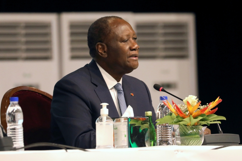 Le président ivoirien Alassane Ouattara est candidat à sa succession. Mais ses opposants boycottent le scrutin.