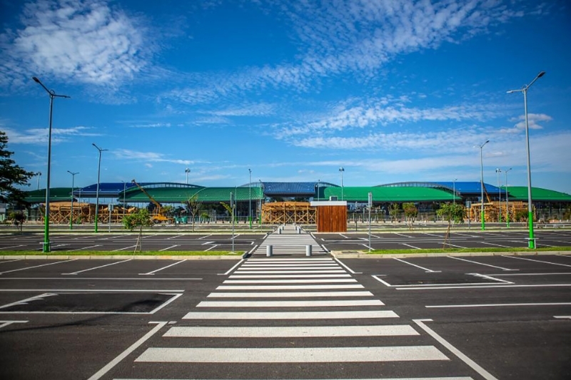 Le nouveau terminal international d'Ivato, en novembre 2019.