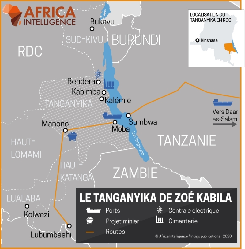 Le Tanganyika de Zoé Kabila.
