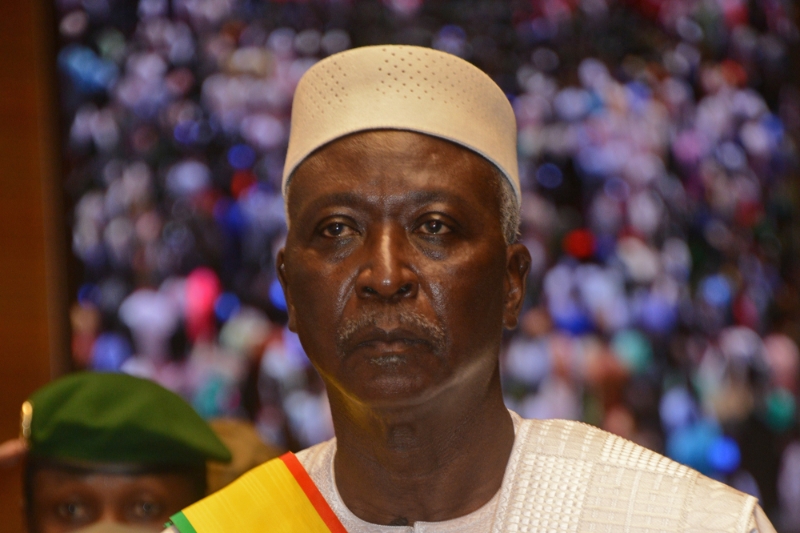 Le président de la transition malienne Bah N'Daw