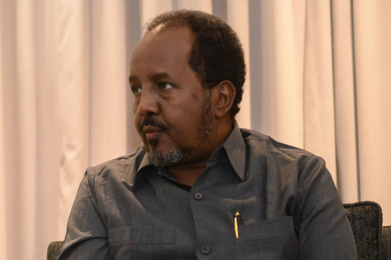 L'ancien chef de l'Etat somalien Hassan Sheikh Mohamoud.