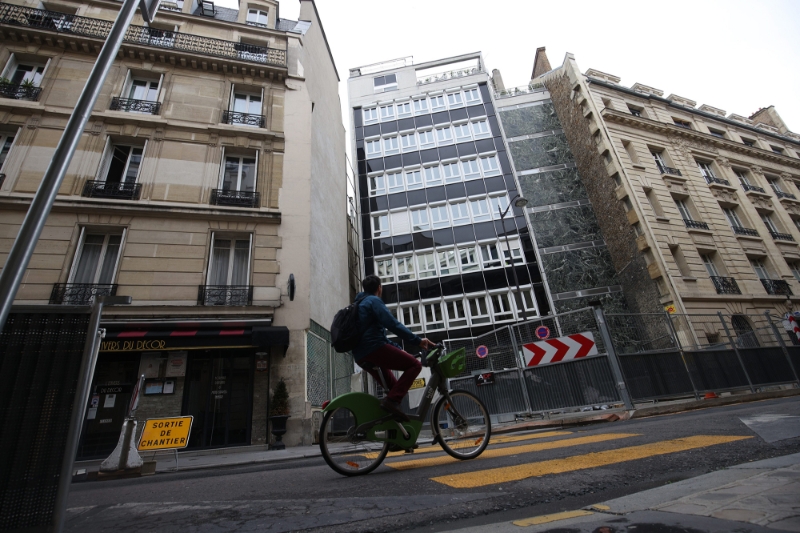Le QG de campagne d'Emmanuel Macron se situe rue du Rocher à Paris, au sein des locaux de LREM.